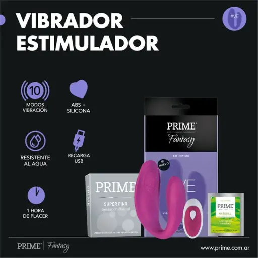 Vibro Parejas a Control Remoto - PRIME FANTASY #VE